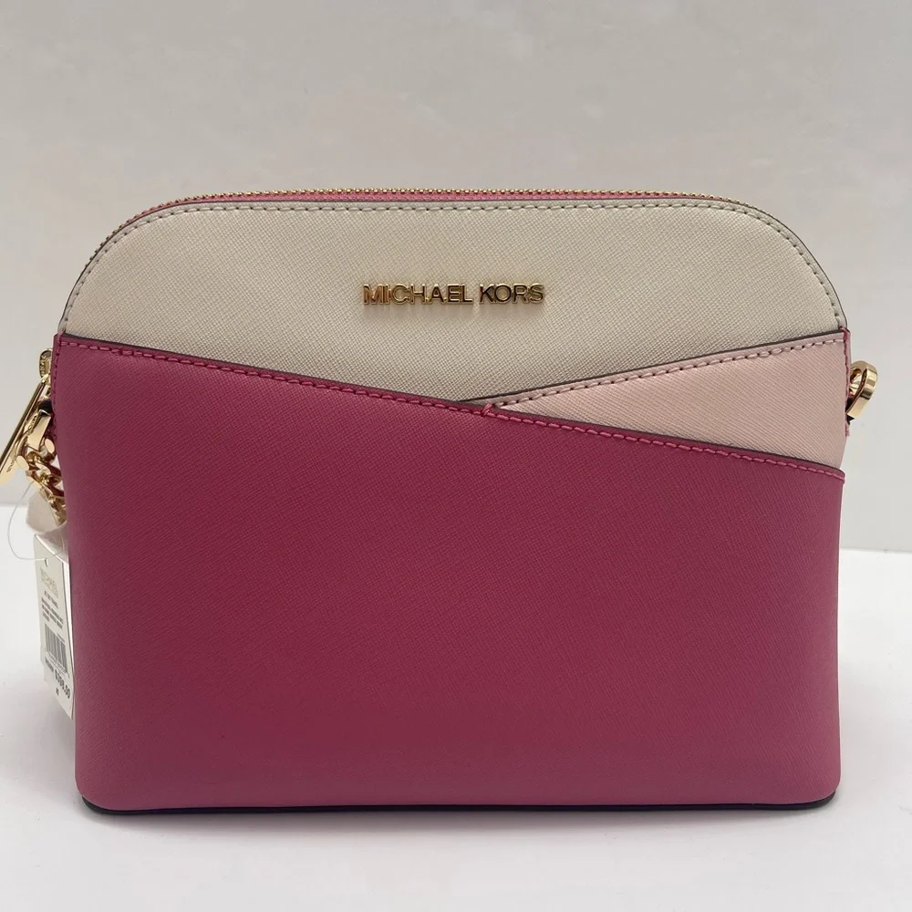 Michael Kors Jet Set Travel Medium Dome Crossbody XCROSS XBODY Bag 
Rosewood NWT - Picture 6 of 16